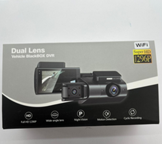 Blackbox DVR de Lente Dupla